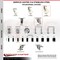Service Caster 5 Inch 316SS Nylon Wheel Swivel 1 Inch Expanding Stem Caster Set SCC SCC-SS316EX20S514-NYS-1-4 - alternate 5